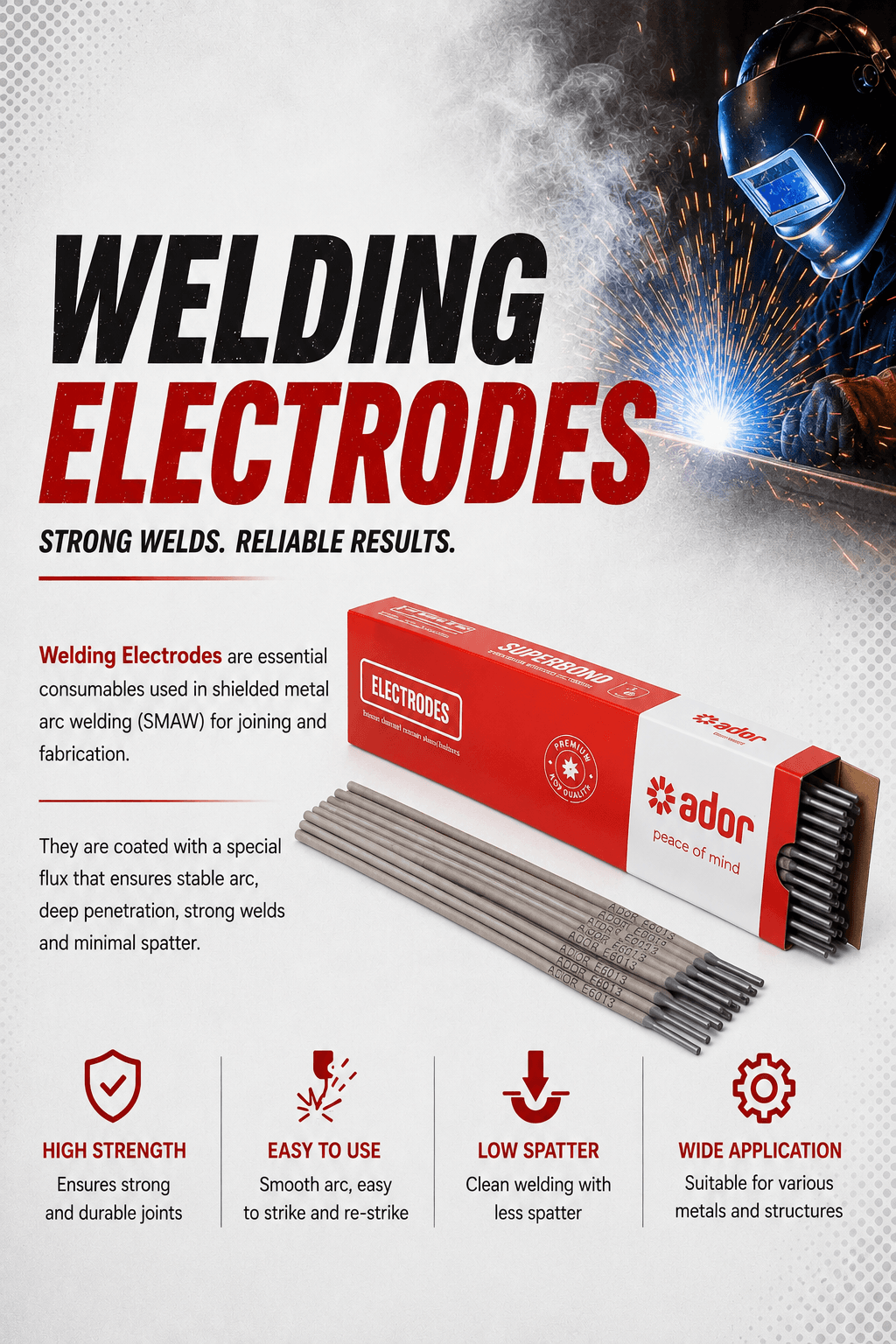 Ador Welding Electrodes